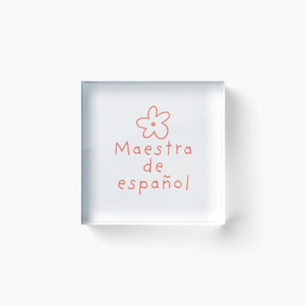 Item preview, Maestra de español designed and sold by powerfullyisa.