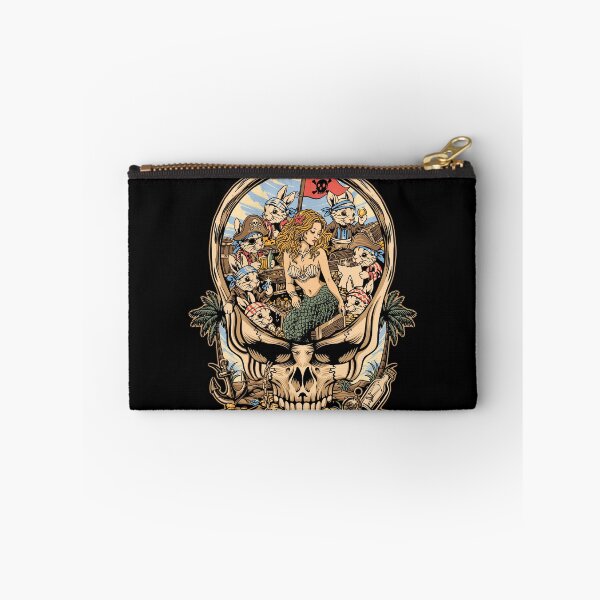 Item preview, Mermaid and Pirate Skull Treasure designed and sold by phsycartwork.