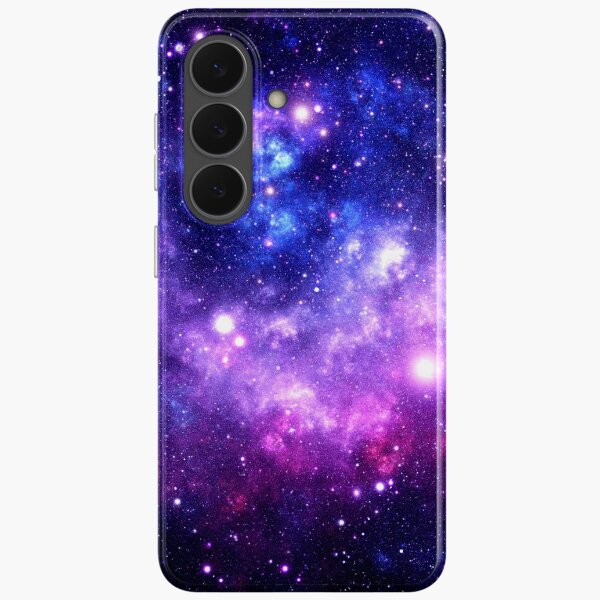 Aperçu de l'œuvre Nébuleuse de la galaxie violette et bleue créée et vendue par 2sweetsDesign.