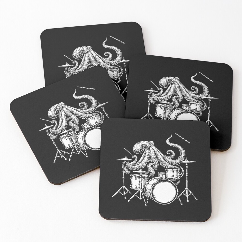Item preview, Coasters (Set of 4) designed and sold by kiakuki.