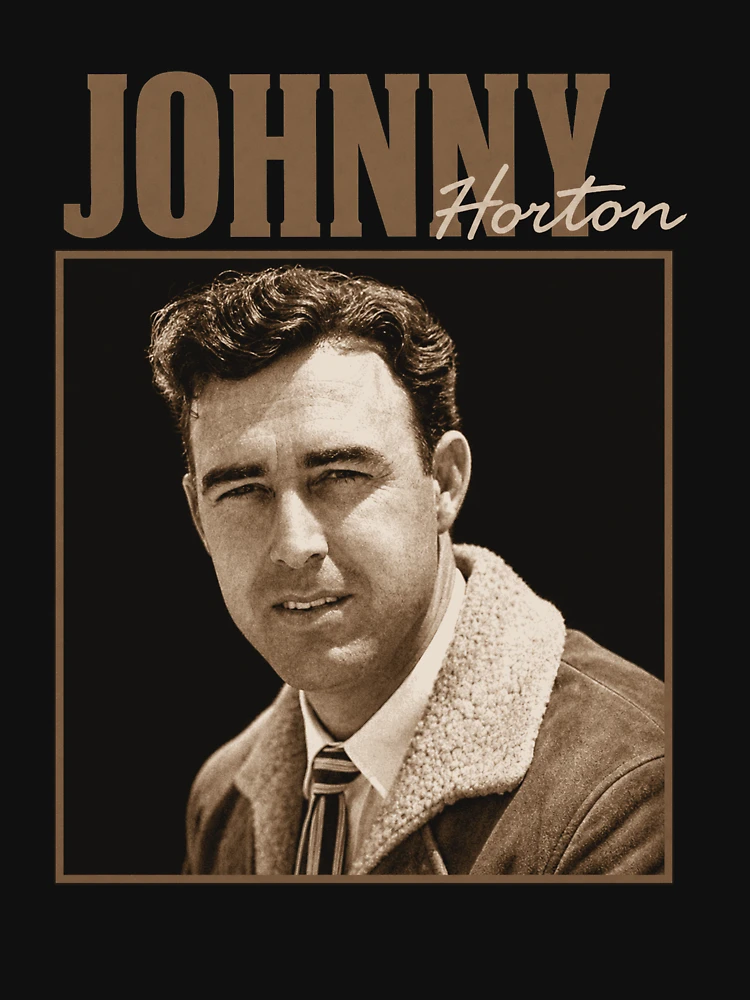 Aperçu 7 sur 7. T-shirt classique avec l'œuvre Johnny Horton créée et vendue par VerdePlantTees.