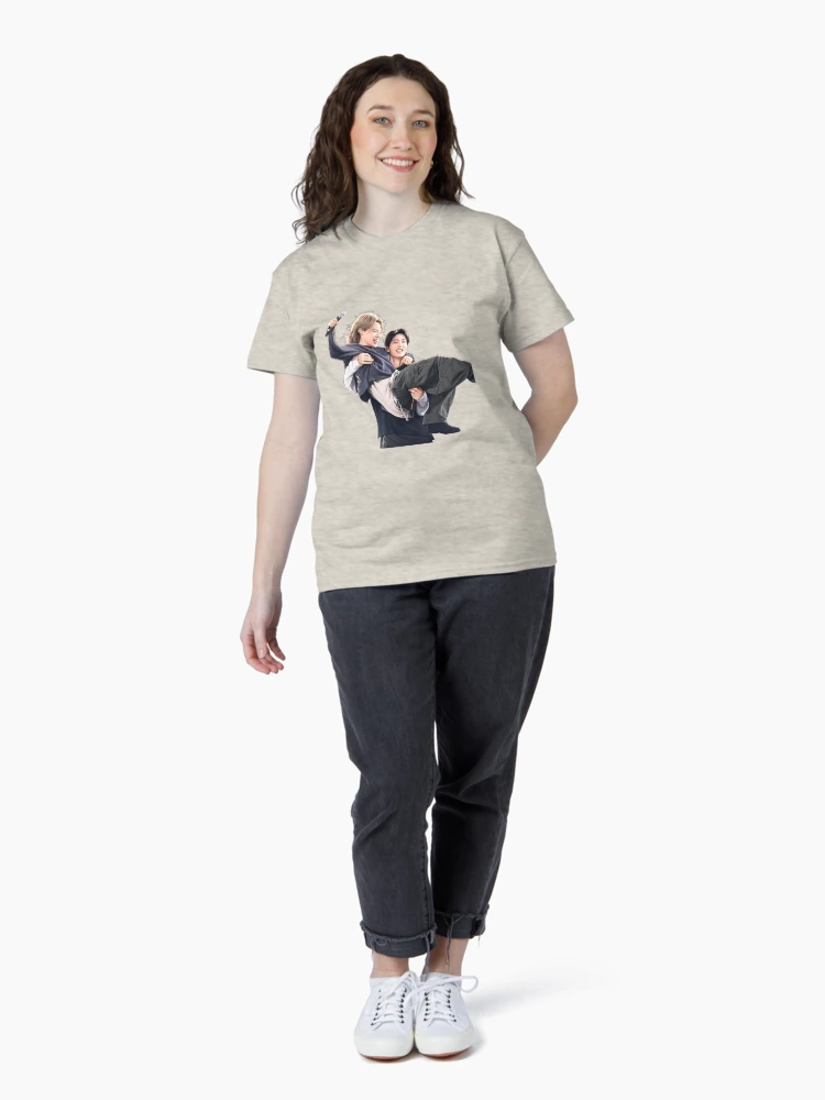 Imagen 4 de 7, Camiseta clásica con la obra No More Dream Dance Break - Camiseta icónica con estampado K-Pop de Jimin y Jungkook, diseñada y vendida por ManggaeJM.
