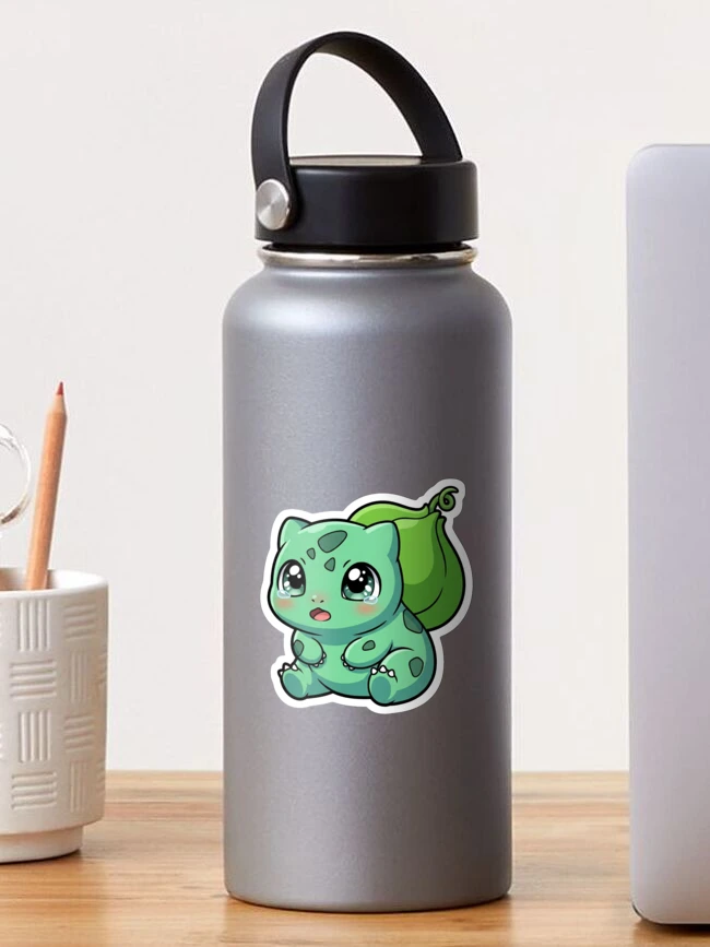Thumbnail 1 von 3, Sticker, Baby Bulbasaur designt und verkauft von JablesCreates.