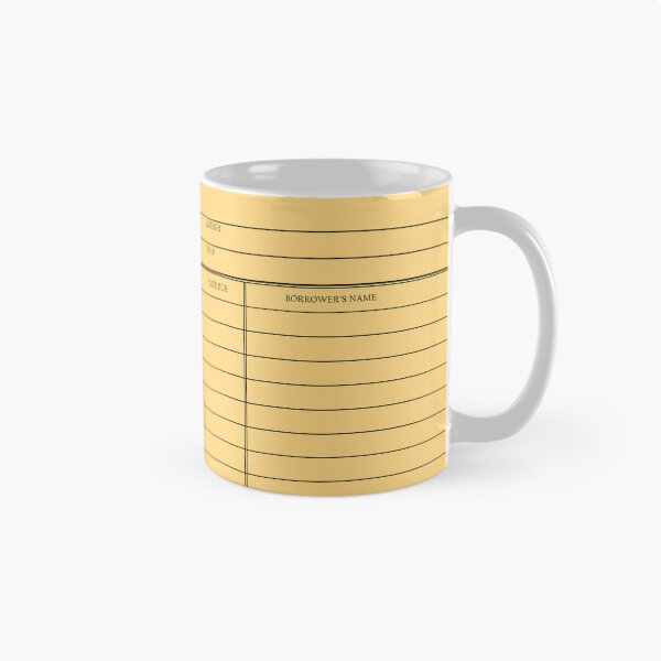 Item preview, Tarjeta de biblioteca antigua - Oro amarillo designed and sold by cozydaily.
