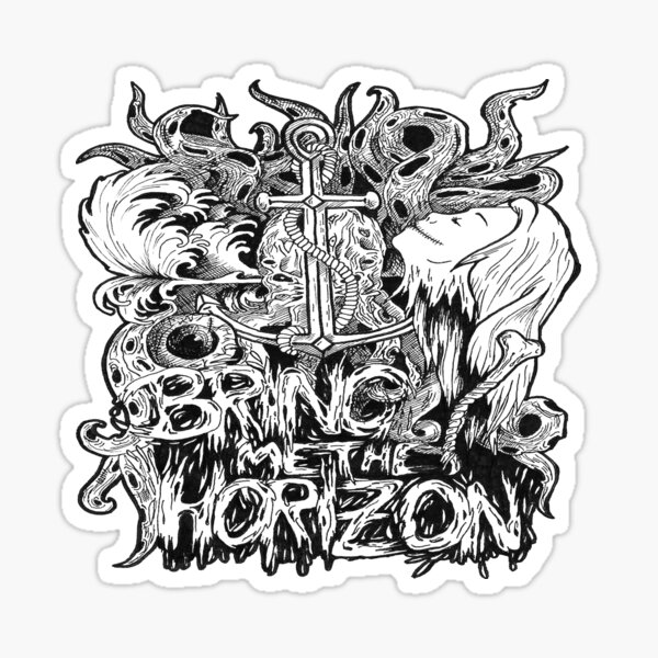Aperçu de l'œuvre Conception des personnages de Bring Me the Horizon créée et vendue par mblackmadys.