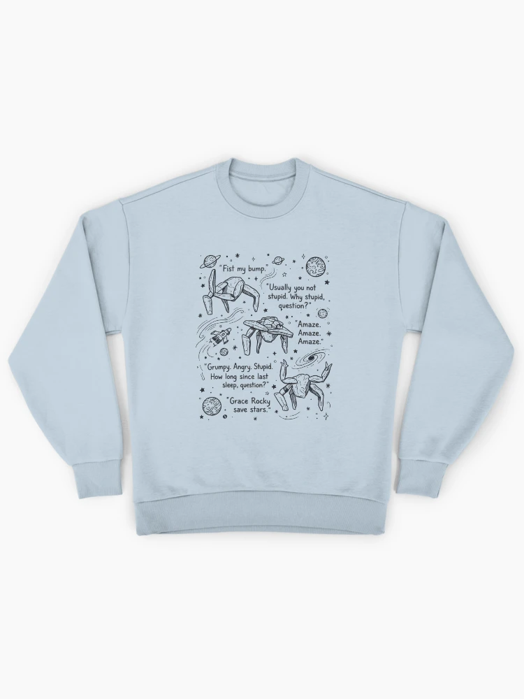 Thumbnail 1 von 6, Premium Oversized Pullover, Projekt Hail Mary Rocky designt und verkauft von fresh-sole-co.