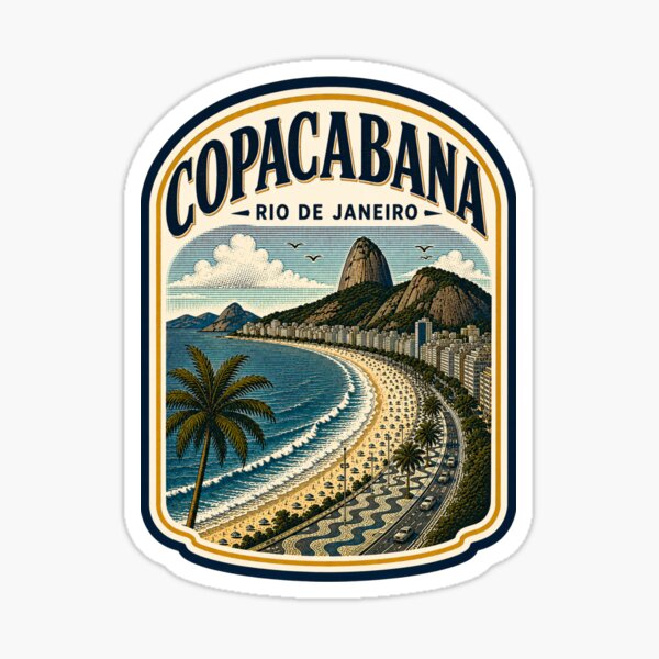 Artikelvorschau, Copacabana - Rio de Janeiro entworfen und verkauft von GoodOldVintage.