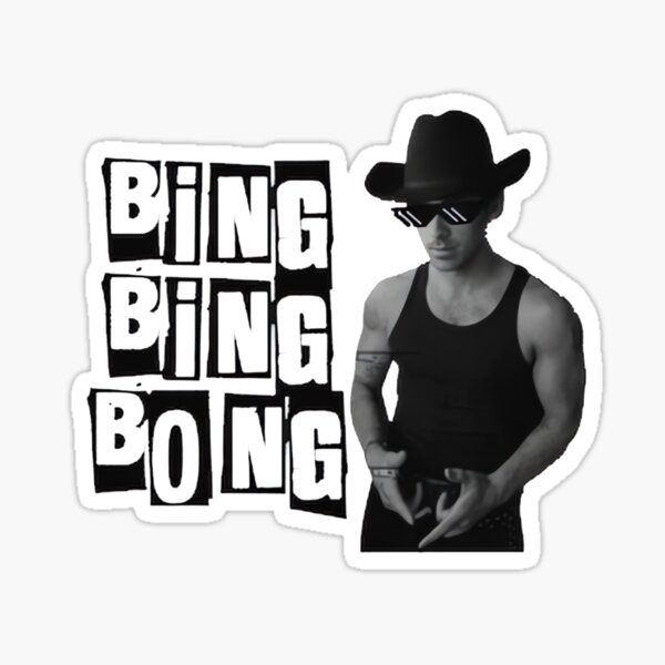 Item preview, Bing Bing Bong – Camiseta, taza y pegatina con una divertida frase de Joe Jonas | El regalo perfecto para ti y tus amigos. designed and sold by Ashraf Etmayesh.