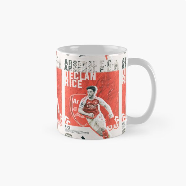 Item preview, Póster gráfico de Declan Rice del Arsenal FC. designed and sold by Shopunte.