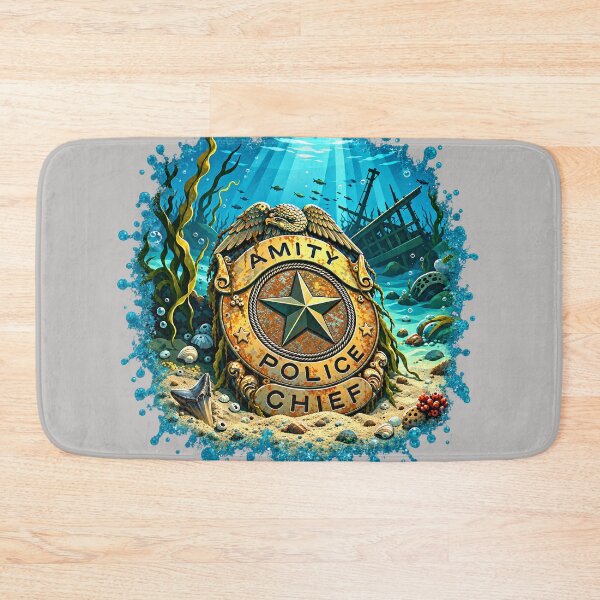 Item preview, Tiburón - La insignia del jefe Brody en el fondo del océano. designed and sold by Presents For The Dead.