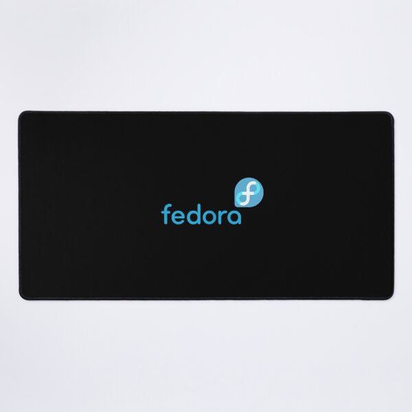 Artikelvorschau, Fedora Linux Blue Tagline entworfen und verkauft von Foxintheloart.