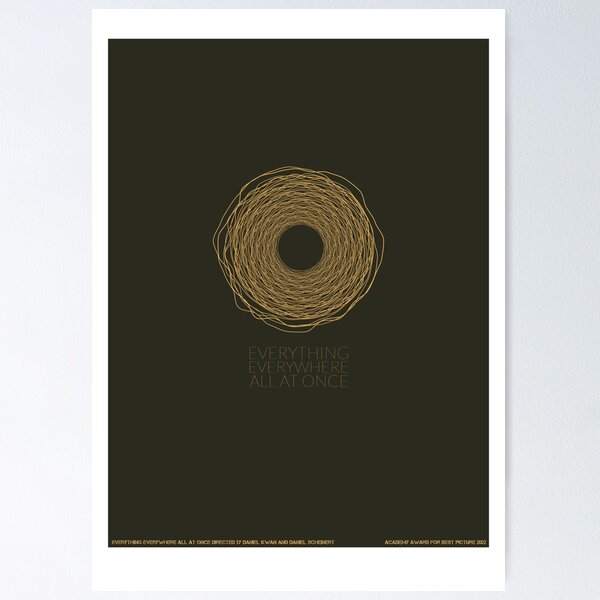 Item preview, Everything Everywhere All at Once Minimalist Movie Art designed and sold by gimbri.