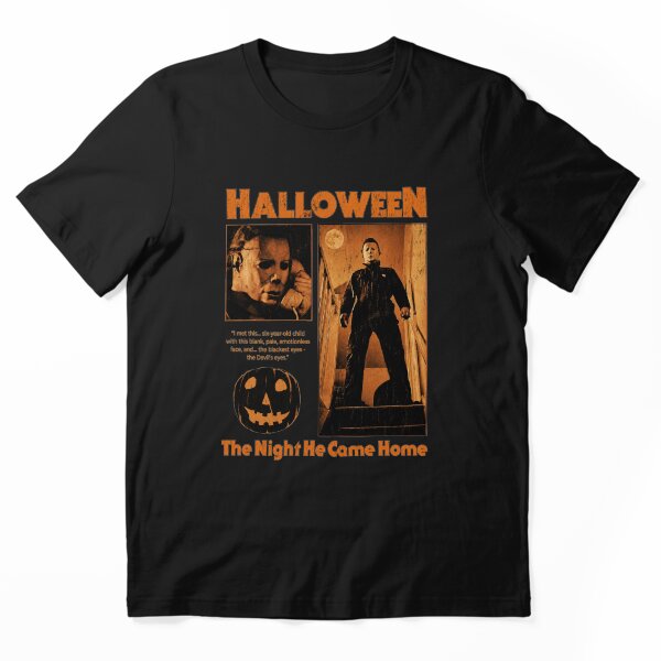 Aperçu de l'œuvre T-shirts d'Halloween inspirés du film d'horreur Michael Myers de 1978 créée et vendue par Hydlaaksmndriss.