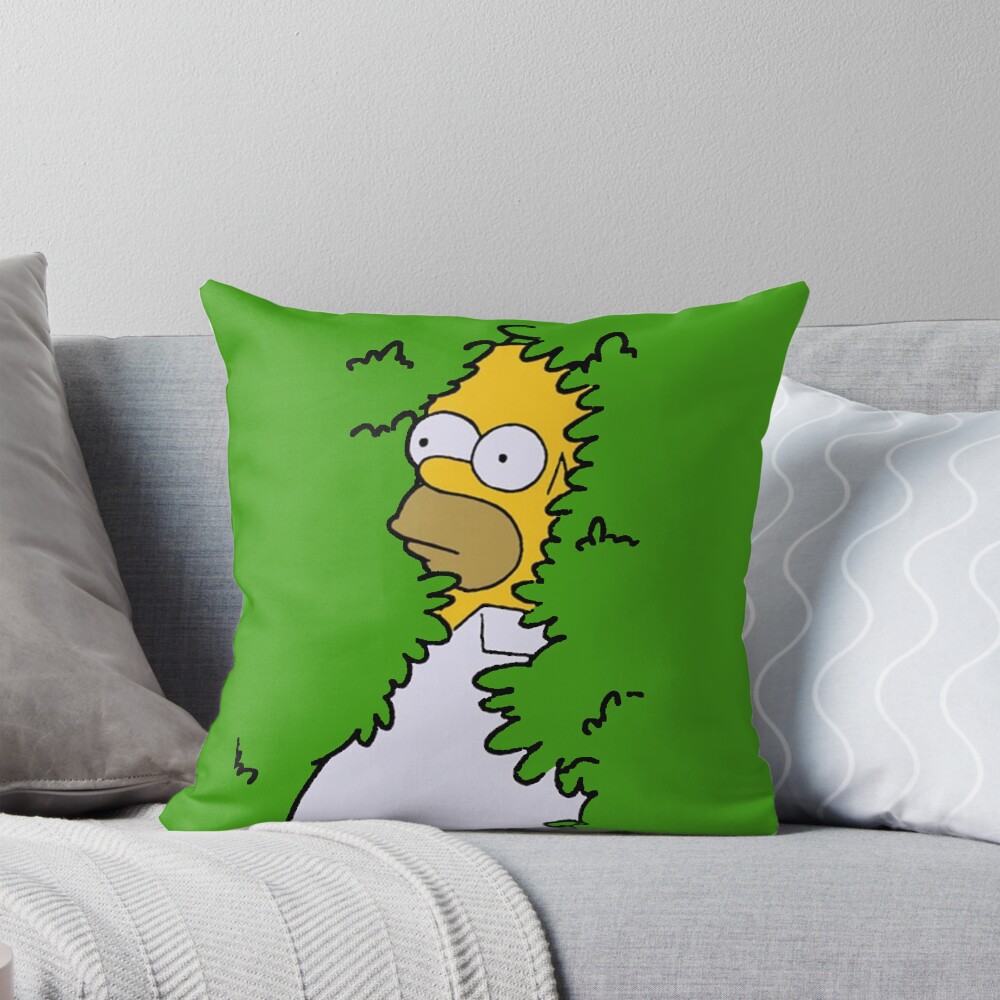 Item preview, Throw Pillow designed and sold by Simpsons Bits.