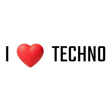 Vorschaubild zum Design Ich liebe Techno. von CONFORMIST-REBEL