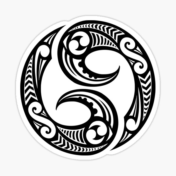 Aperçu de l'œuvre Sculpture maorie, conception en spirale Koru créée et vendue par MY NEW ZEALAND.