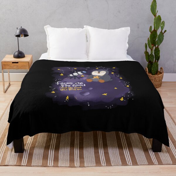 Item preview, Penguin Stargazing Space Quotes designed and sold by Vhitolock.
