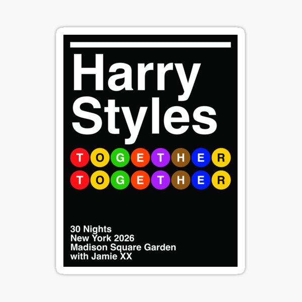 Aperçu de l'œuvre Harry Styles ensemble à New York (message) créée et vendue par valitzine.