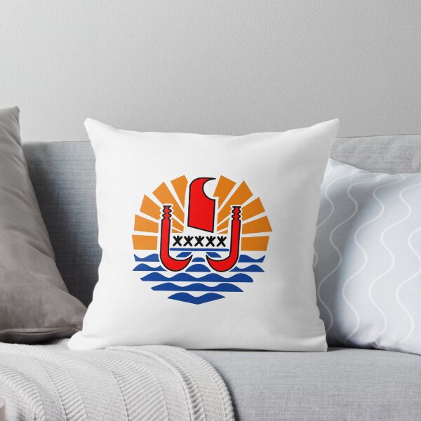 Artikelvorschau, Nationalflagge und Emblem von Französisch-Polynesien entworfen und verkauft von shitpostee.