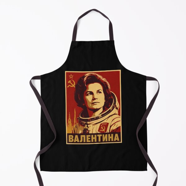Item preview, Valentina Tereshkova Soviet Space Poster designed and sold by ValentinaHramov.