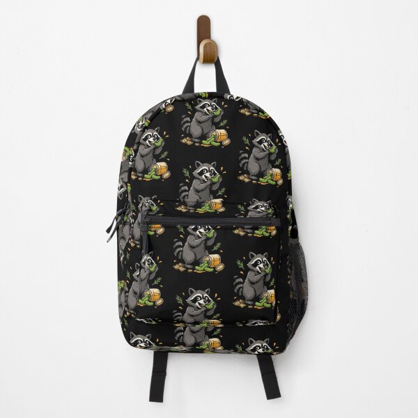 Item preview, Raccoon Eating Pickles Cute Raccoon Meme designed and sold by Redgiant87x.