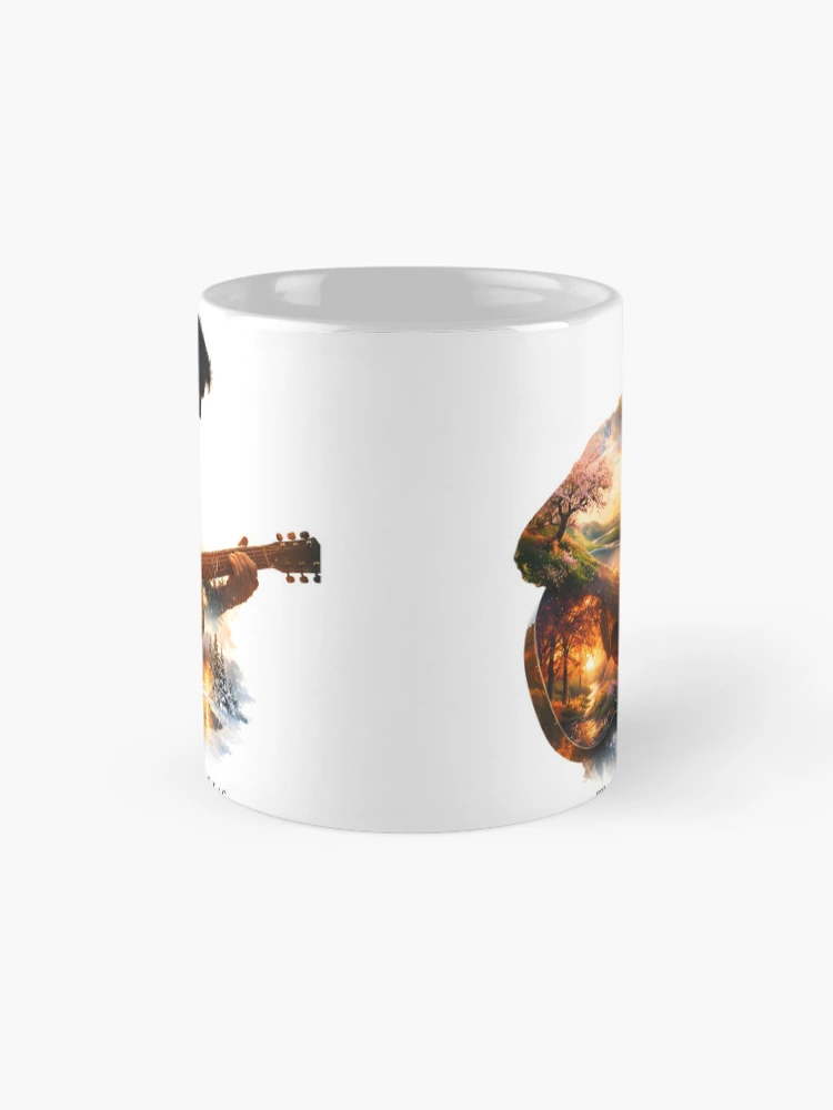 Imagen 4 de 6, Taza de café con la obra Seasons of Life, diseñada y vendida por WynsomeArt.