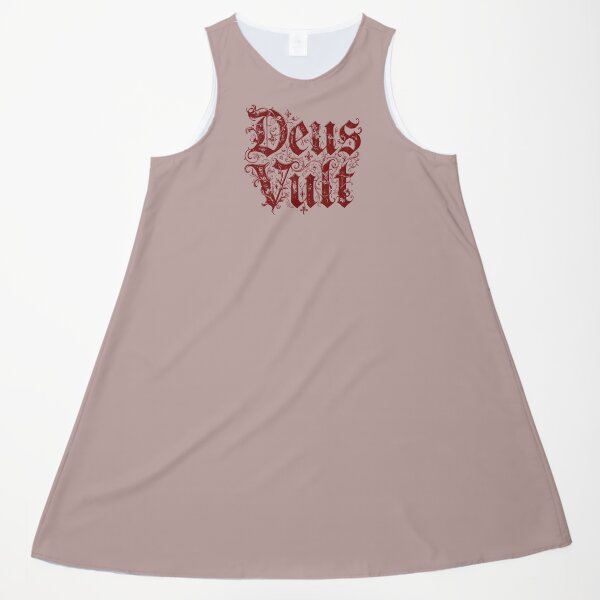 Item preview, Deus Vult Destino Divino - Rojo Vintage designed and sold by Lidra Zehcnas.