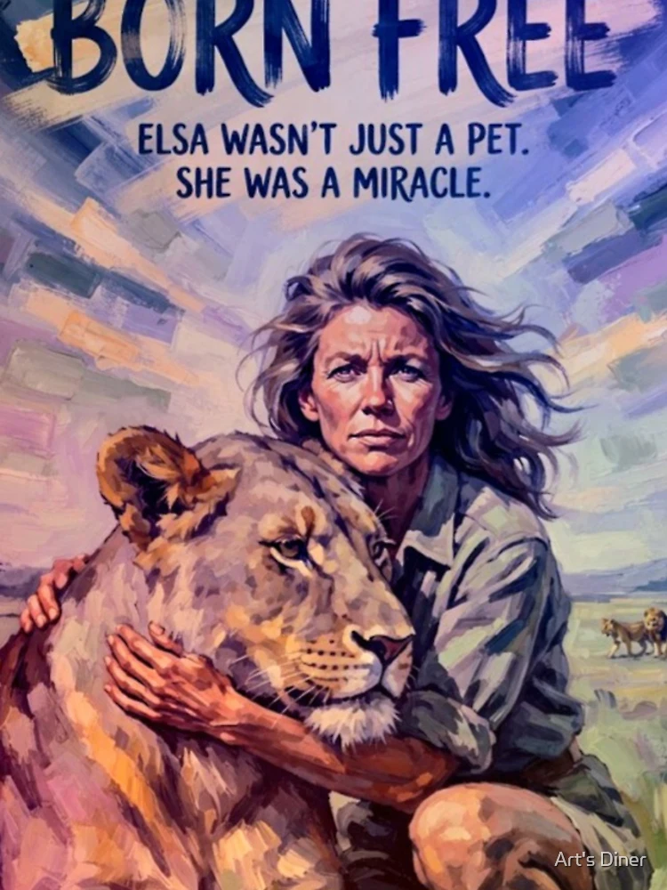 Thumbnail 4 of 4, iPhone Case, Born Free Fine Art Tribute designed and sold by Art's Diner.