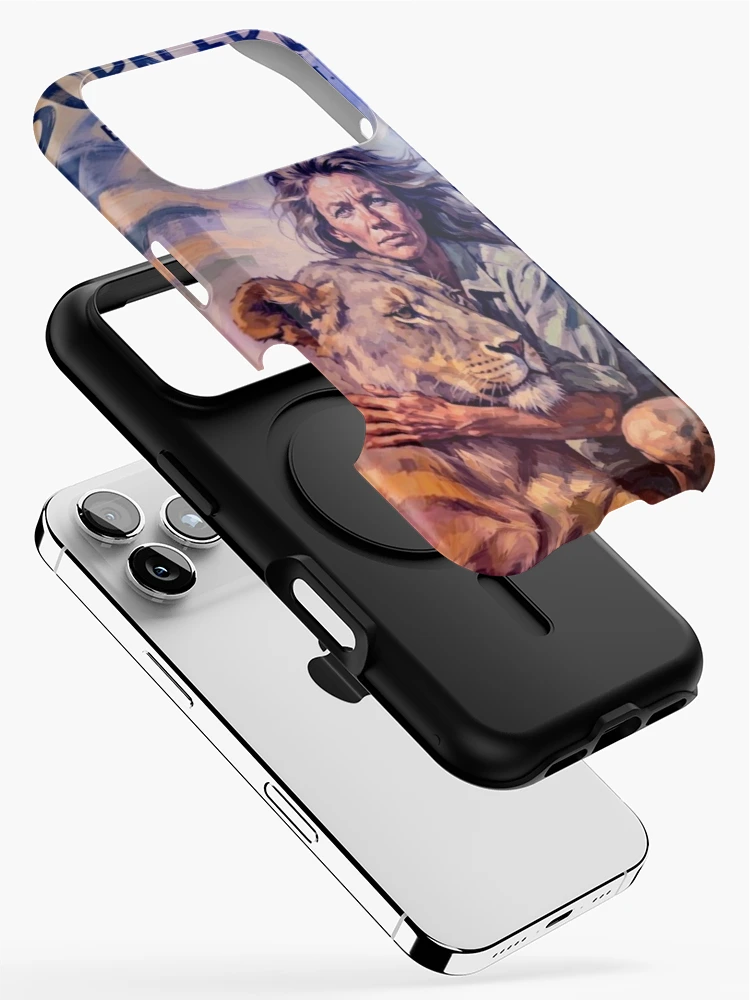 Thumbnail 2 of 4, iPhone Case, Born Free Fine Art Tribute designed and sold by Art's Diner.