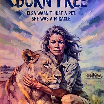 Artwork thumbnail, Born Free Fine Art Tribute by Art's Diner