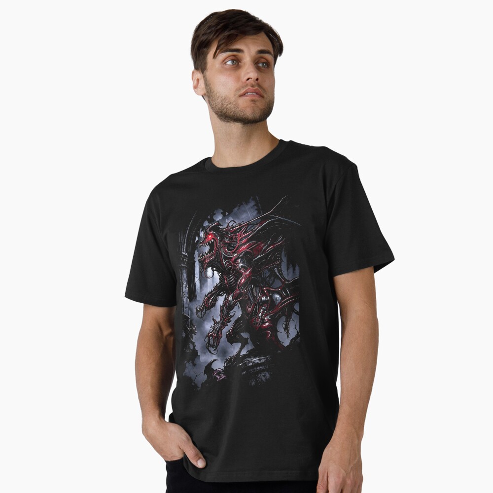 Vista previa del artículo con la obra «Camiseta premium», diseñado y vendido por Glenbobagins.