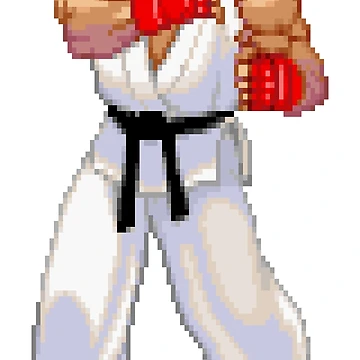 Aperçu de l'œuvre Position de combat de Ryu SF3 de ropified
