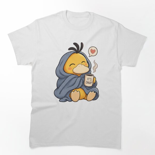 Item preview, Patito acogedor – Está bien, lindo pato amarillo designed and sold by Ramadane_design1.
