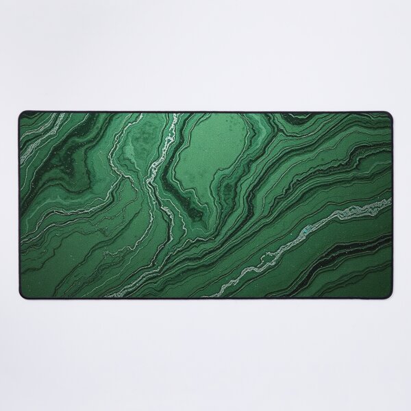 Item preview, Green Jade Marble Vein Abstract designed and sold by IntelliMindDesigns.