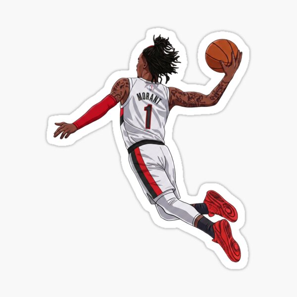 Artikelvorschau, Ja Morant entworfen und verkauft von HoopBasics.