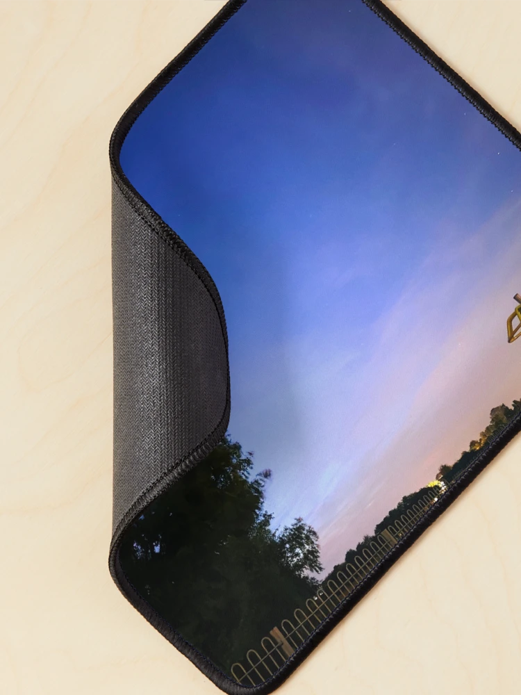 Thumbnail 2 of 5, Mouse Pad, Field At Sunset designed and sold by BornToBeWyld.