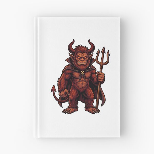 Item preview, Halloween Devil Bigfoot - Spooky Aesthetic Sasquatch Demon Vibes designed and sold by Spank My Yeti.