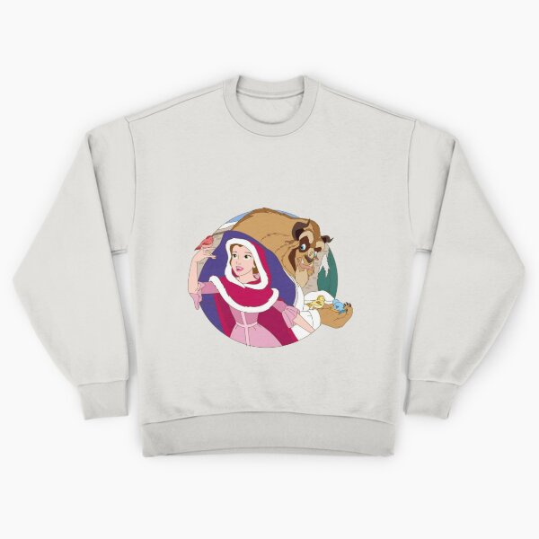 Item preview, Beauty and the Beast Winter Fairytale Couple Illustration designed and sold by 4U---Store.