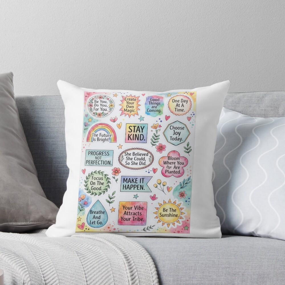 Item preview, Throw Pillow designed and sold by Remde.