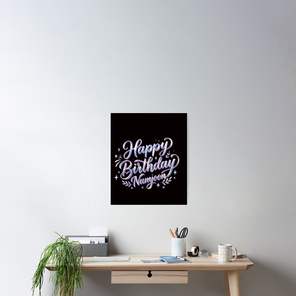 Vista previa del artículo con la obra «Póster», diseñado y vendido por RADesignHub.