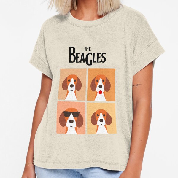 Locker geschnittenes T-Shirt