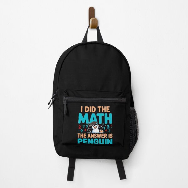 Item preview, I Did the Math the Answer is Penguin - Funny Penguin Lover designed and sold by Colorfulman.