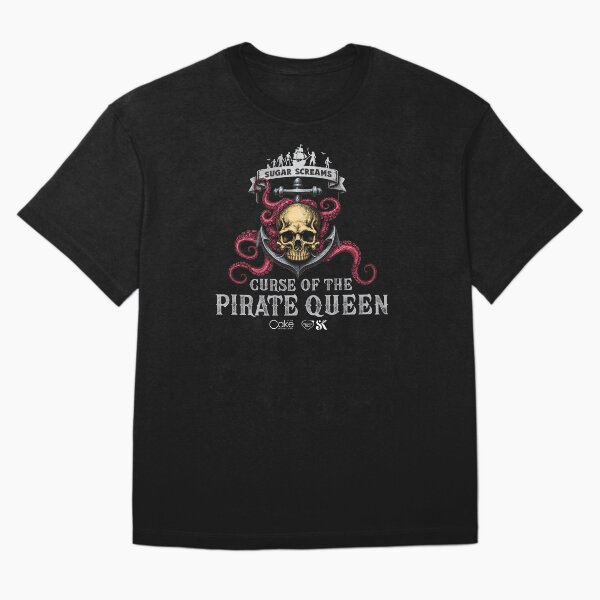 Item preview, Sugar grita Reina Pirata en la oscuridad designed and sold by SugarScreams.