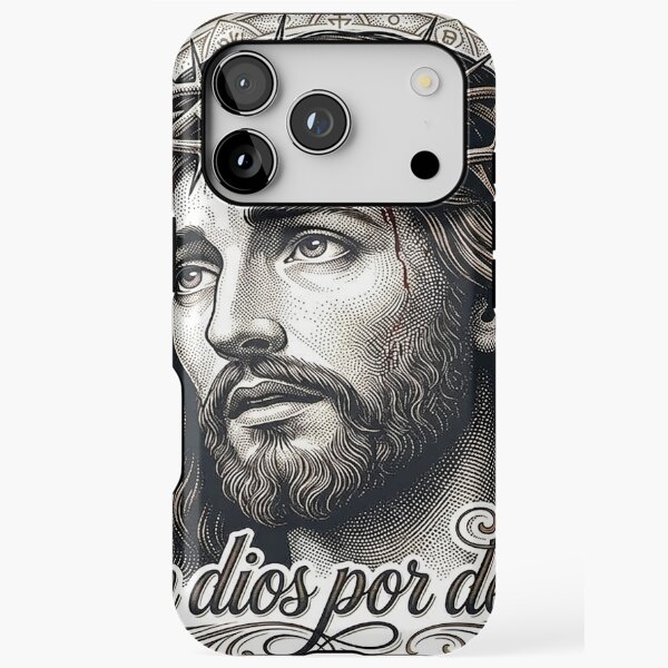 Item preview, Con Dios Por Delante - Jesús Corona de Espinas Arte Religioso Vintage designed and sold by StickersArcoiris.