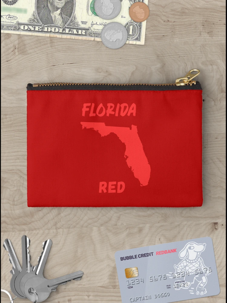 Thumbnail 3 of 4, Zipper Pouch, Florida Red designed and sold by SyTcreations.
