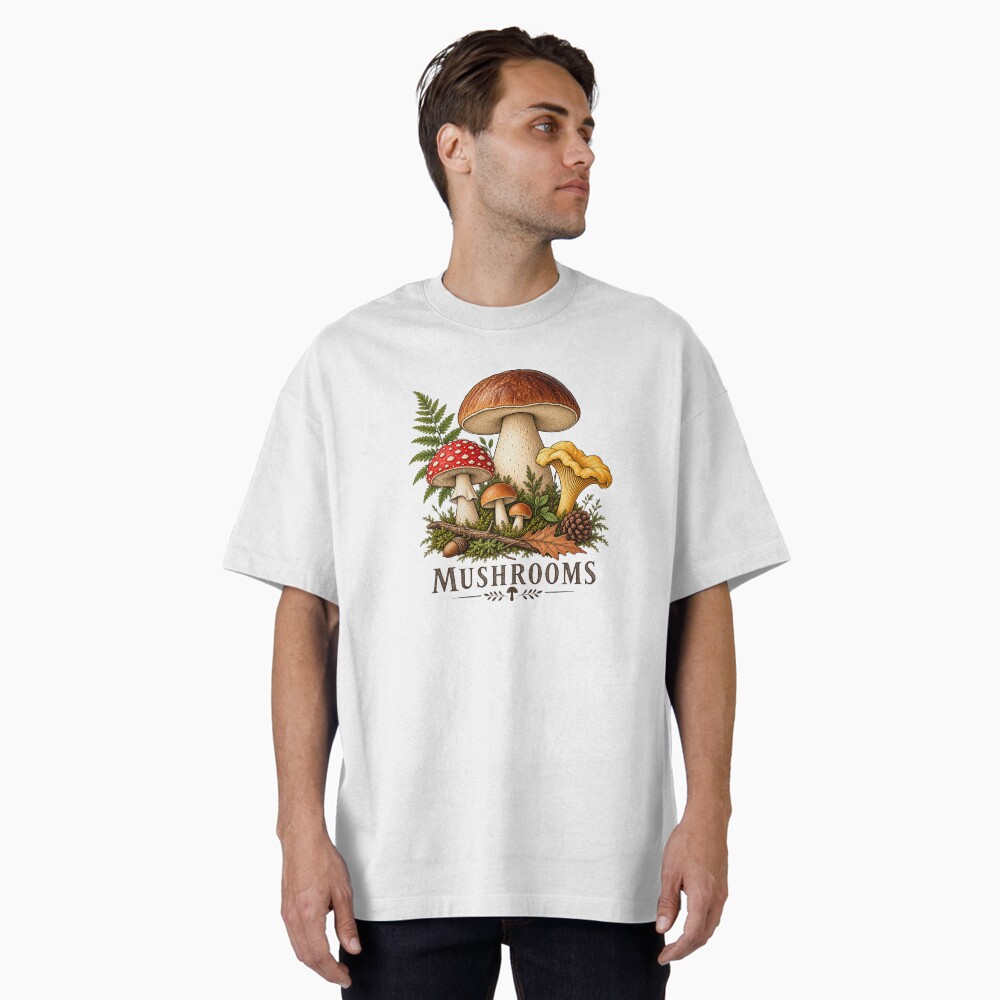 Vista previa del artículo con la obra «Camiseta oversize», diseñado y vendido por Zeewind.