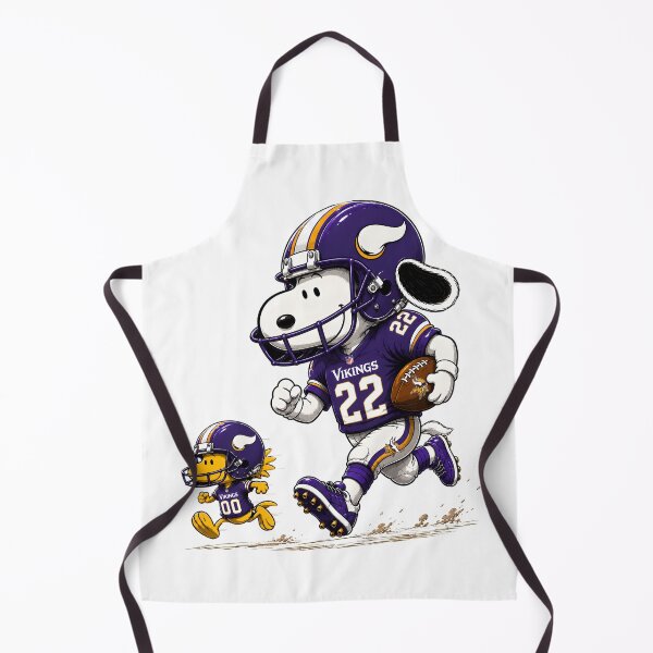 Item preview, Minnesota Vikings Funny Snoopy and Woodstock Players Football Team designed and sold by Har-vee.