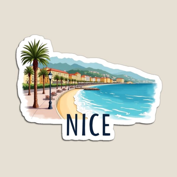 Artikelvorschau, Nizza, Frankreich entworfen und verkauft von MichaeIRellov.