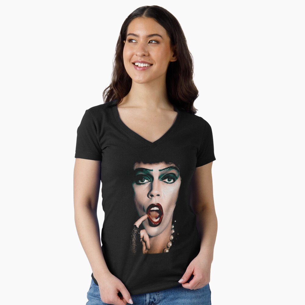 Item preview, Fitted V-Neck T-Shirt designed and sold by gernays.