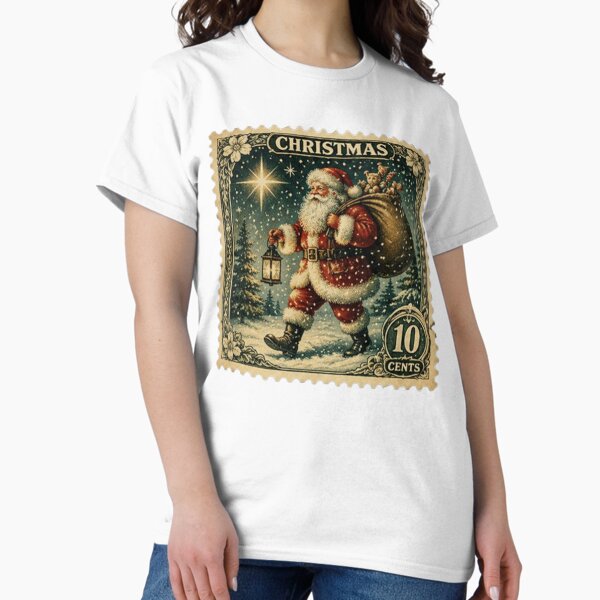 Item preview, Sello postal antiguo de Papá Noel navideño designed and sold by Kenny8716.